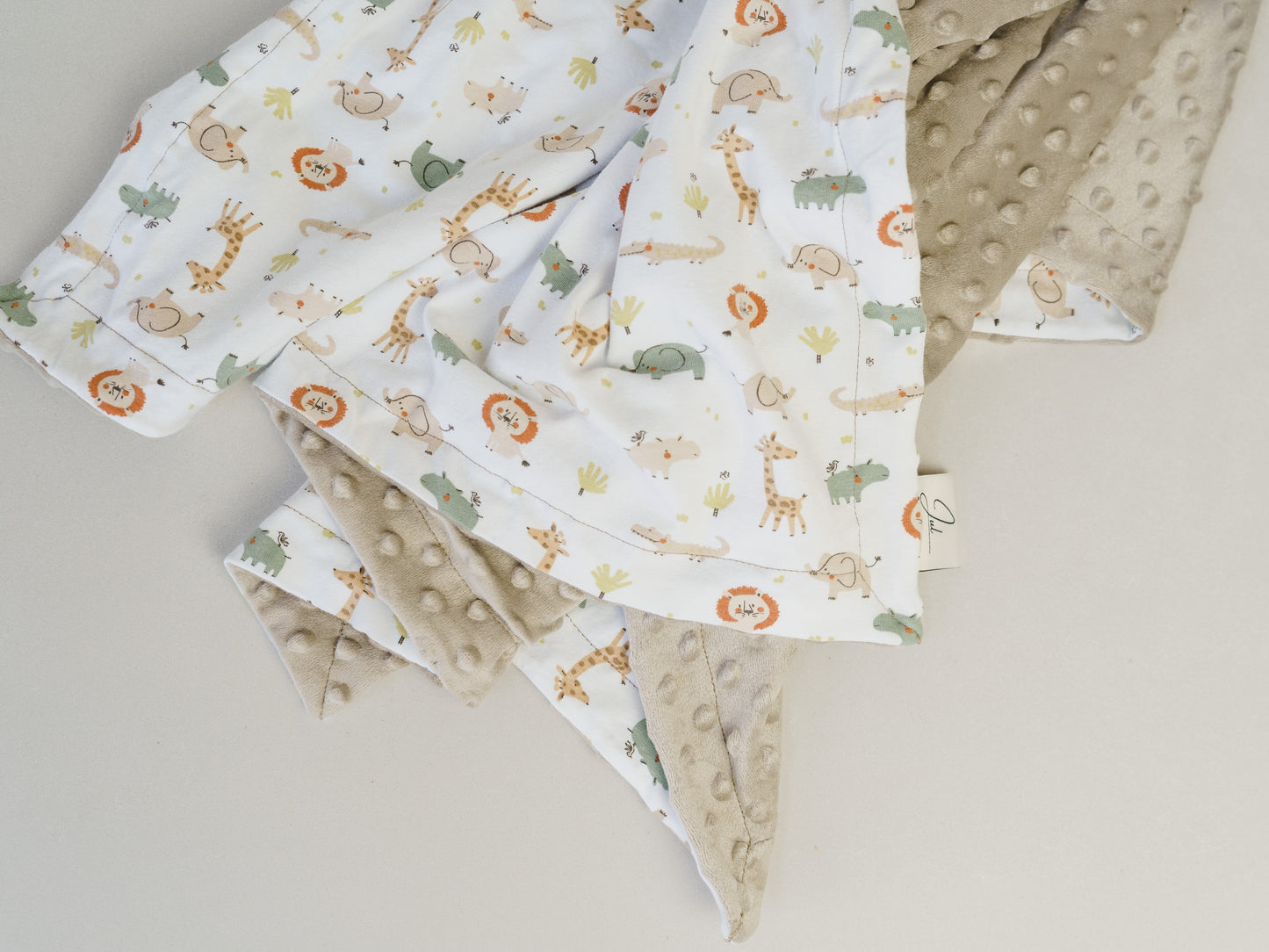Couverture - Safari blanc